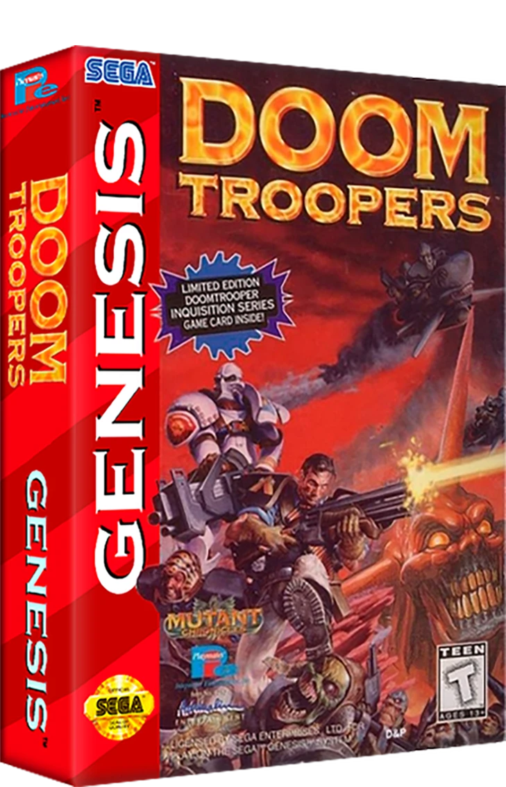 Doom Troopers box art