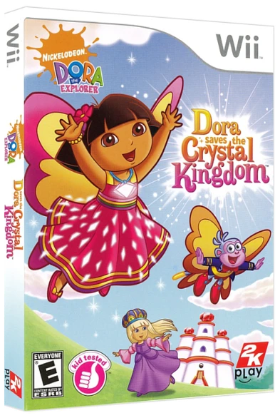 Dora Saves the Crystal Kingdom box art