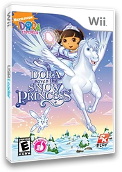 Dora the Explorer Dora Saves the Snow Princess box art