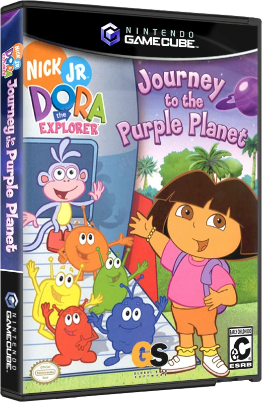 Dora the Explorer Journey to the Purple Planet box art