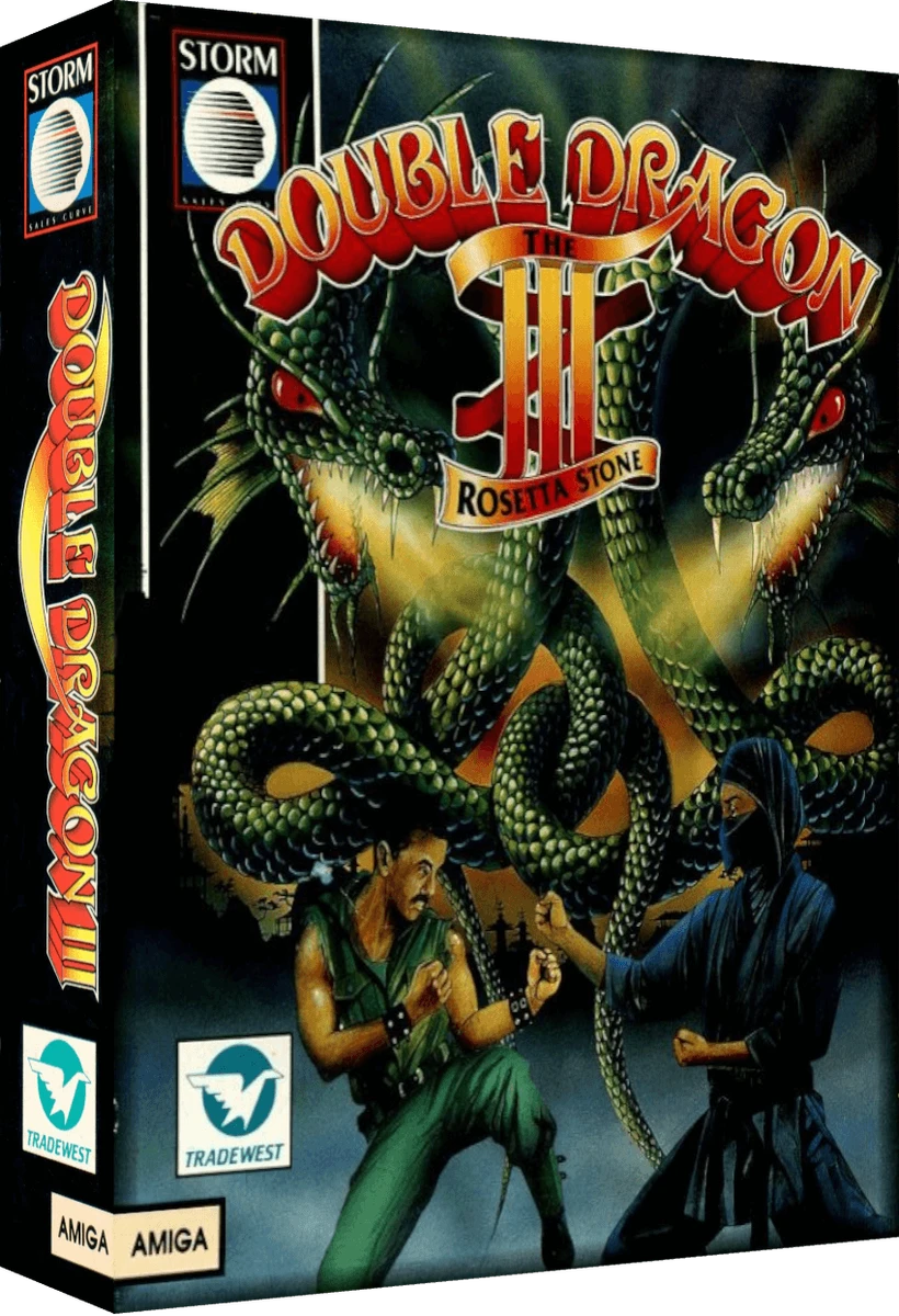 Double Dragon 3: The Rosetta Stone box art