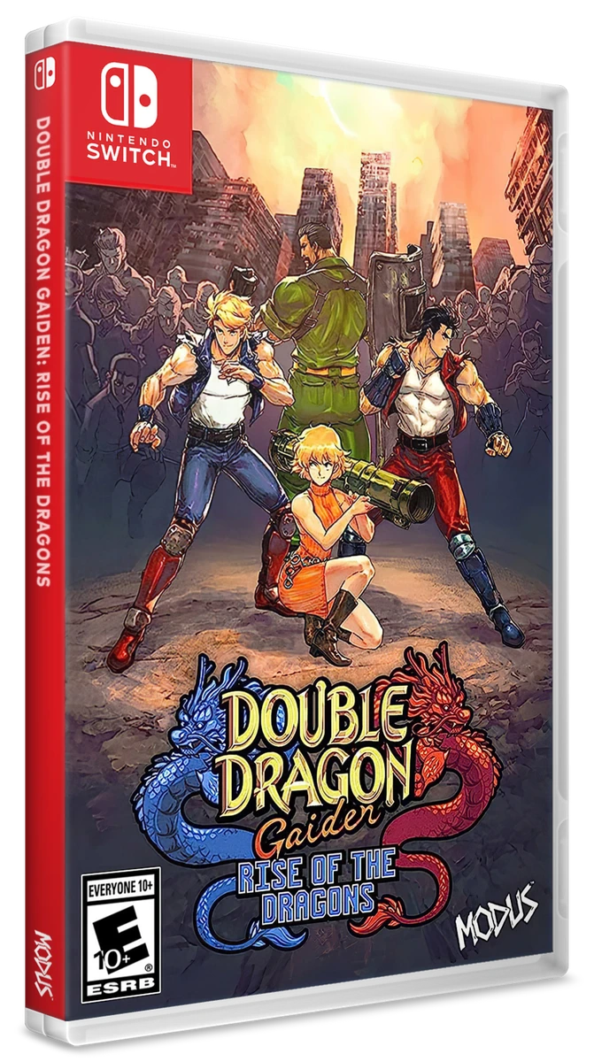 Double Dragon Gaiden: Rise of the Dragons box art