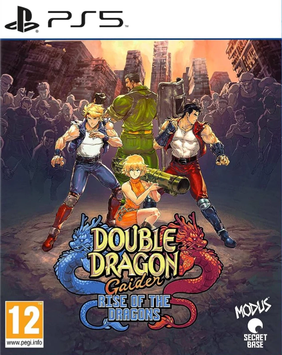 Double Dragon Gaiden: Rise of the Dragons box art
