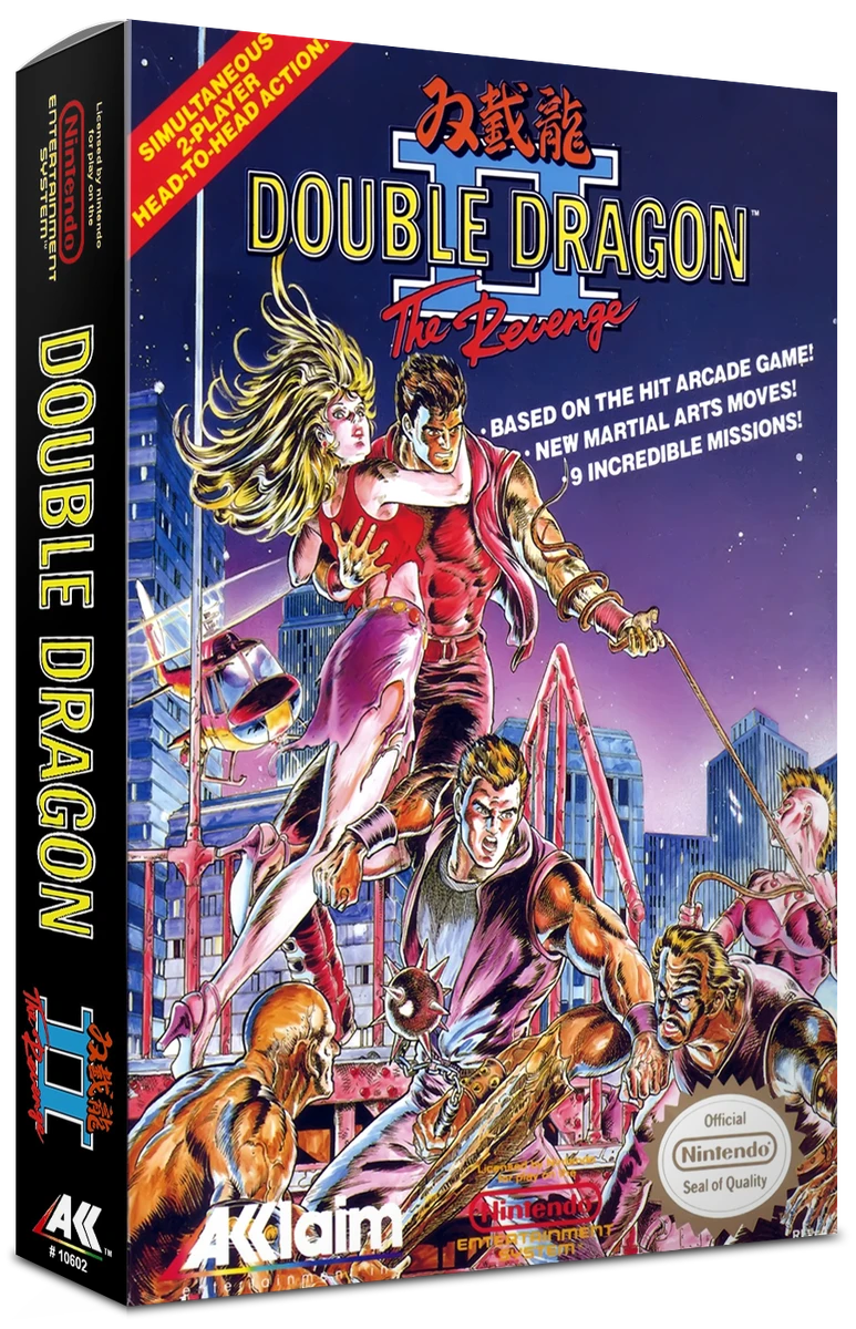 Double Dragon II The Revenge box art