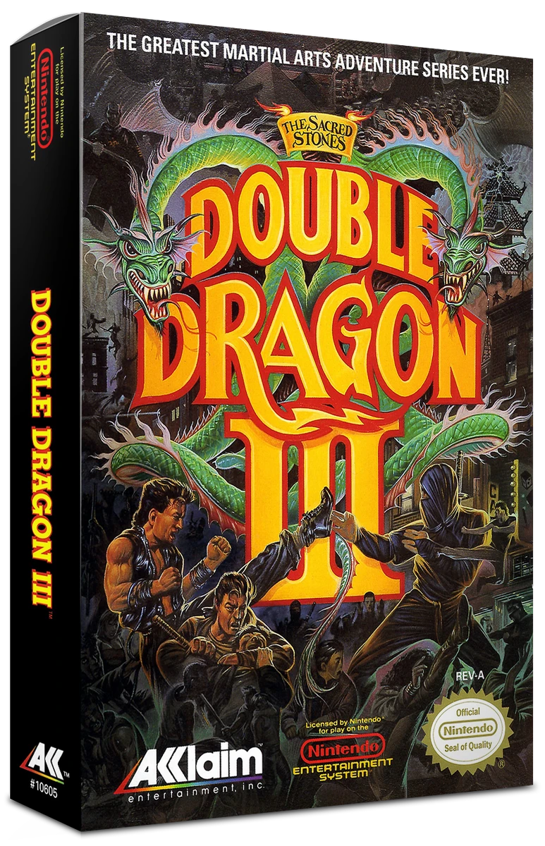 Double Dragon III box art