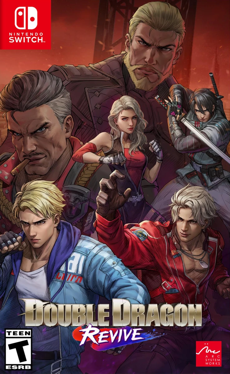 Double Dragon Revive box art