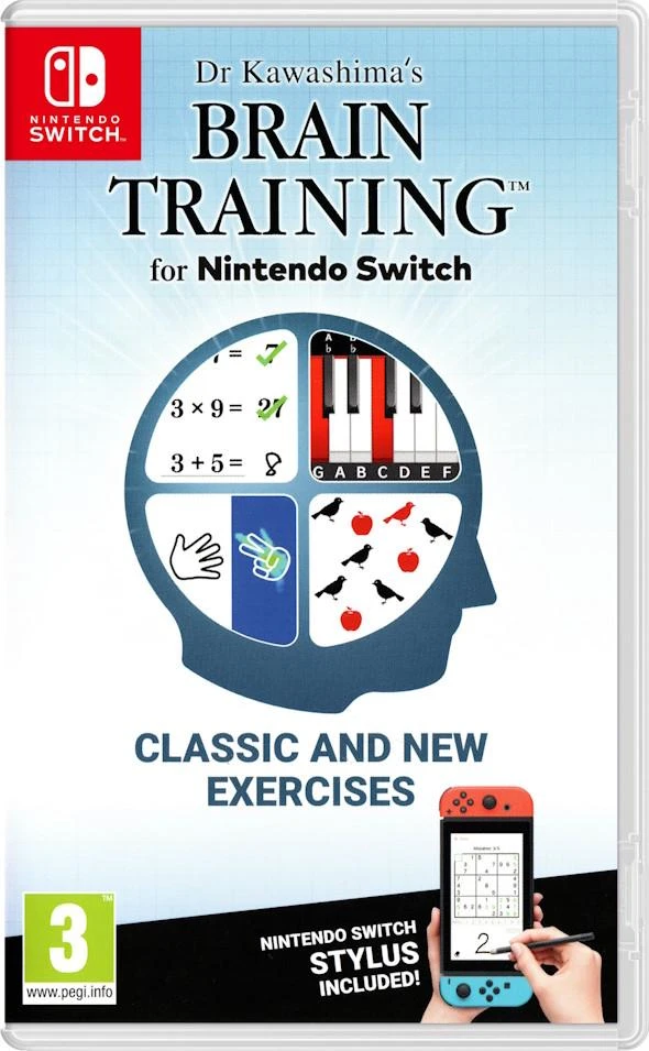 Dr. Kawashima's Brain Training box art