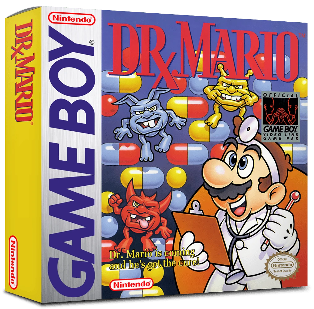 Dr. Mario box art