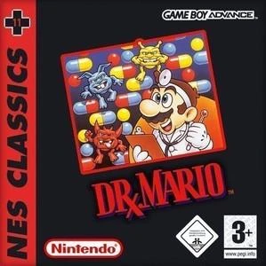 Dr. Mario NES Classics box art