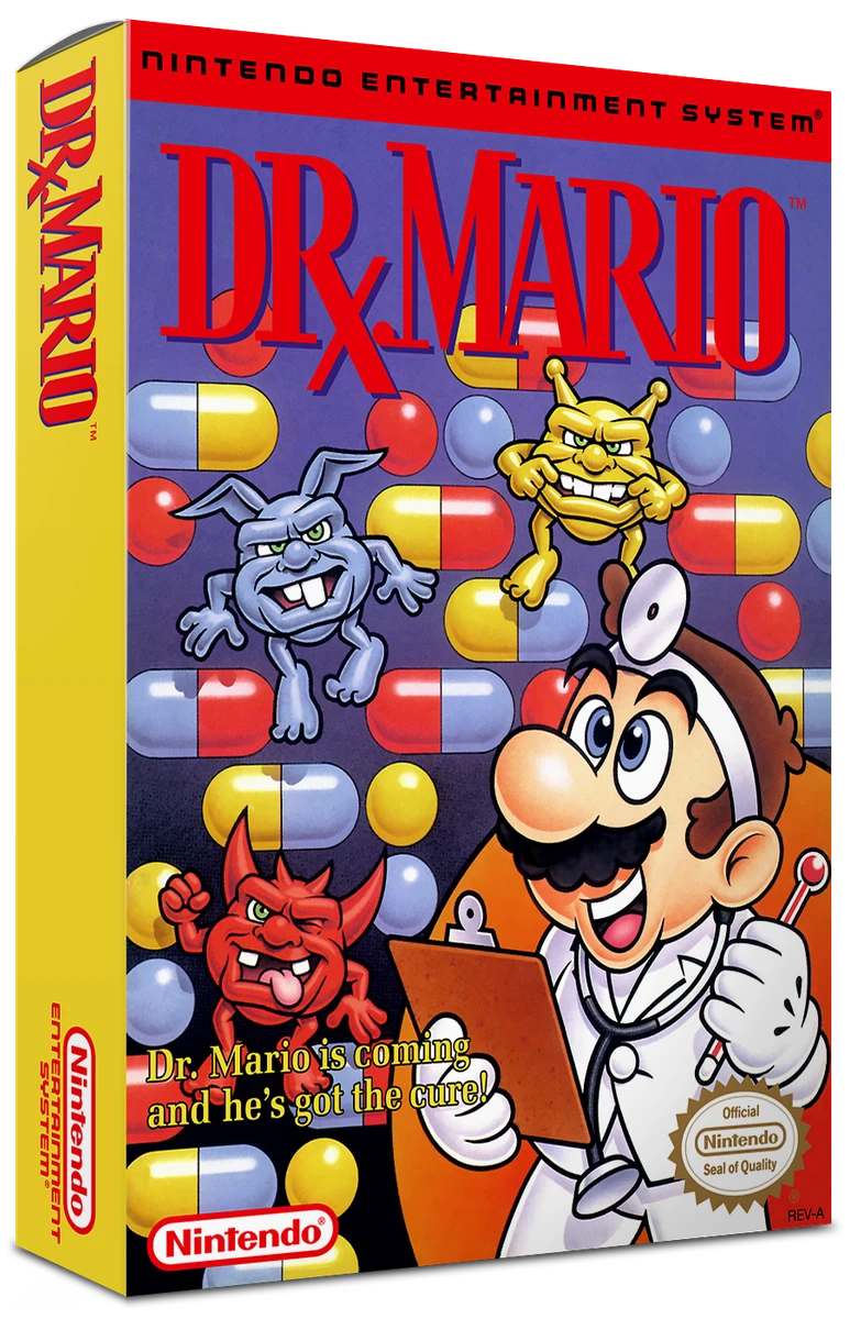 Dr. Mario box art
