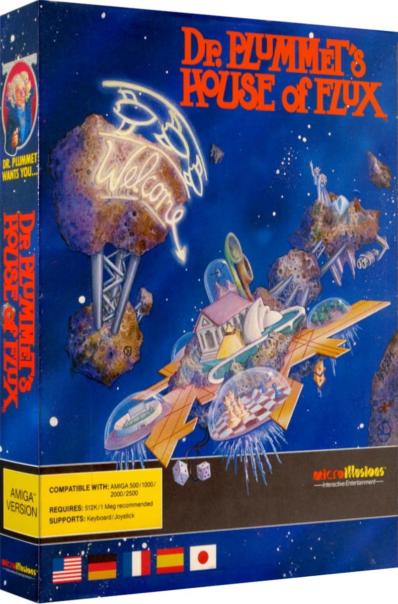 Dr. Plummet's House Of Flux box art