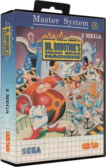 Dr Robotnik's Mean Bean Machine box art