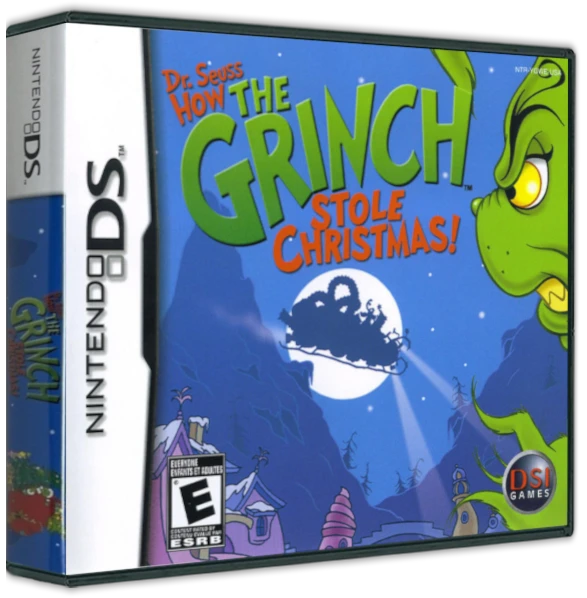 Dr Seuss How the Grinch Stole Christmas box art