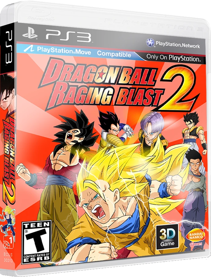Dragon Ball: Raging Blast 2 box art