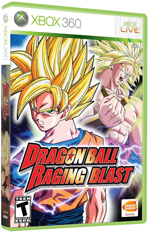 Dragon Ball: Raging Blast box art