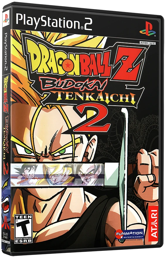 Dragon Ball Z Budokai Tenkaichi 2 box art