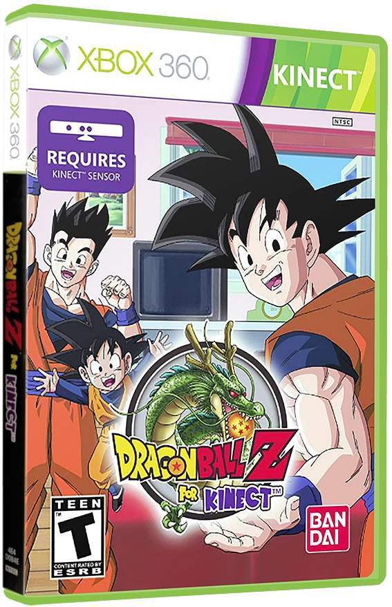 Dragon Ball Z for Kinect box art