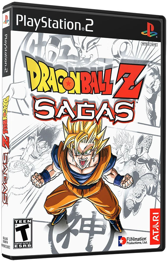 Dragon Ball Z Sagas box art