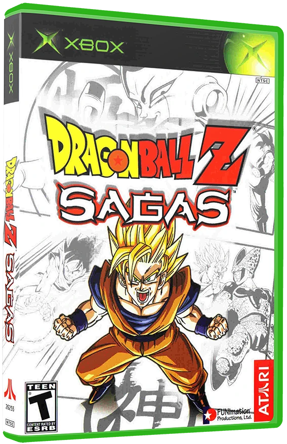 Dragon Ball Z Sagas box art