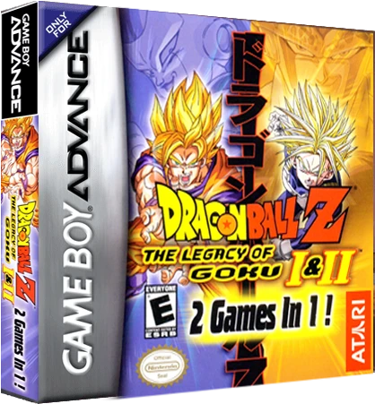 Dragon Ball Z The Legacy of Goku I & II box art