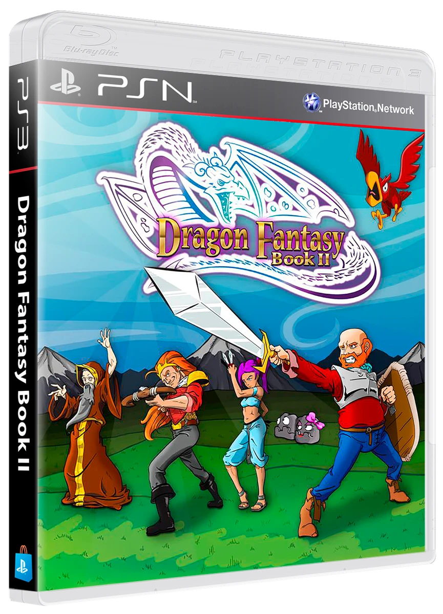 Dragon Fantasy: The Black Tome of Ice box art