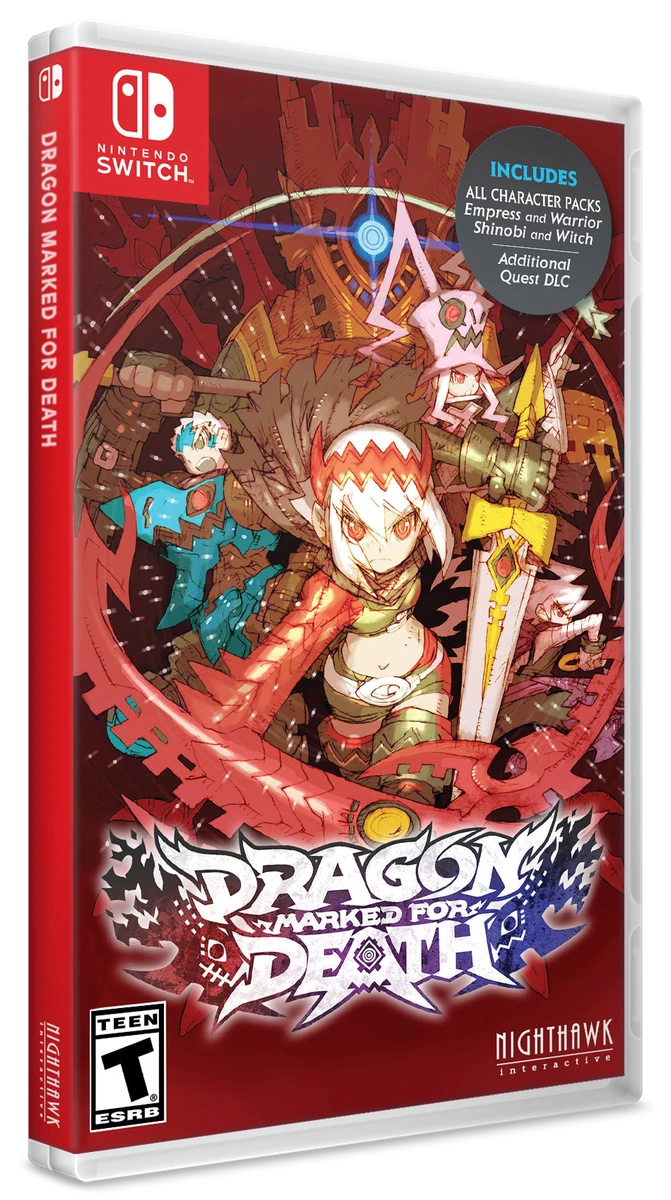 Dragon Marked For Death box art