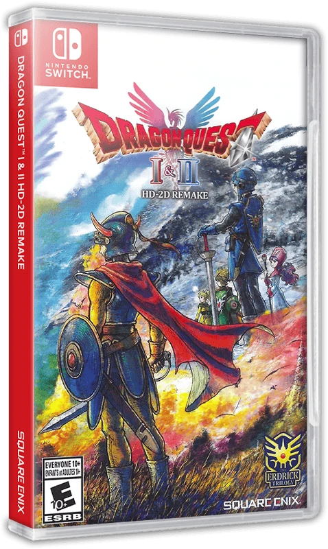 Dragon Quest I & II HD-2D Remake box art
