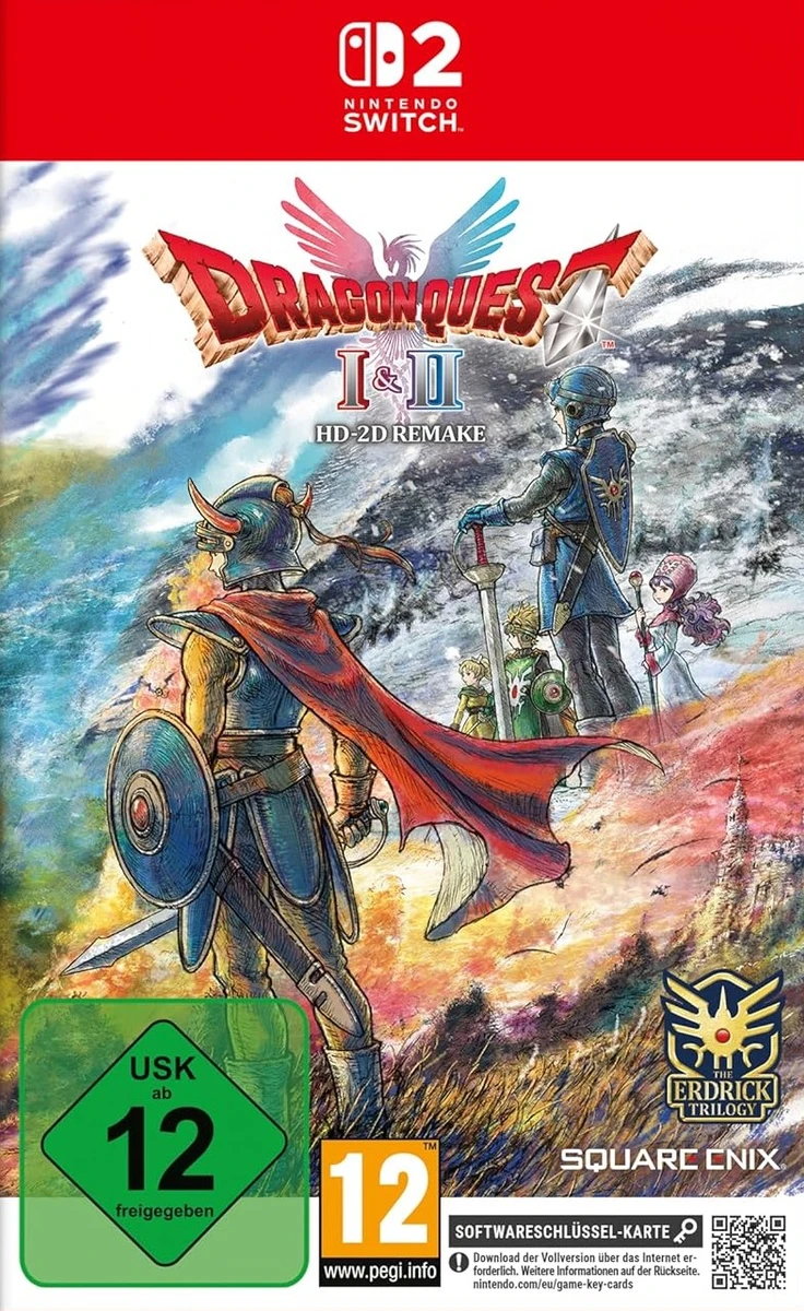 Dragon Quest I And II HD 2D Remake box art