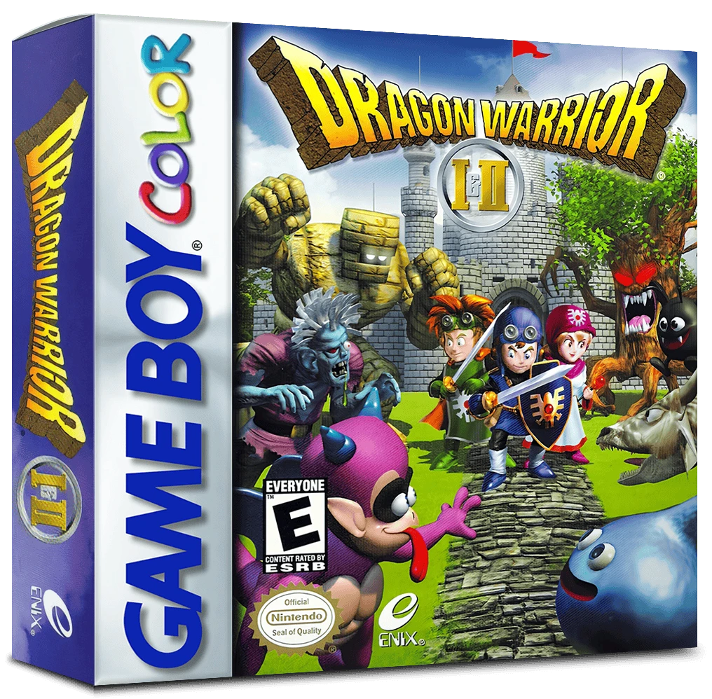 Dragon Quest I & II box art