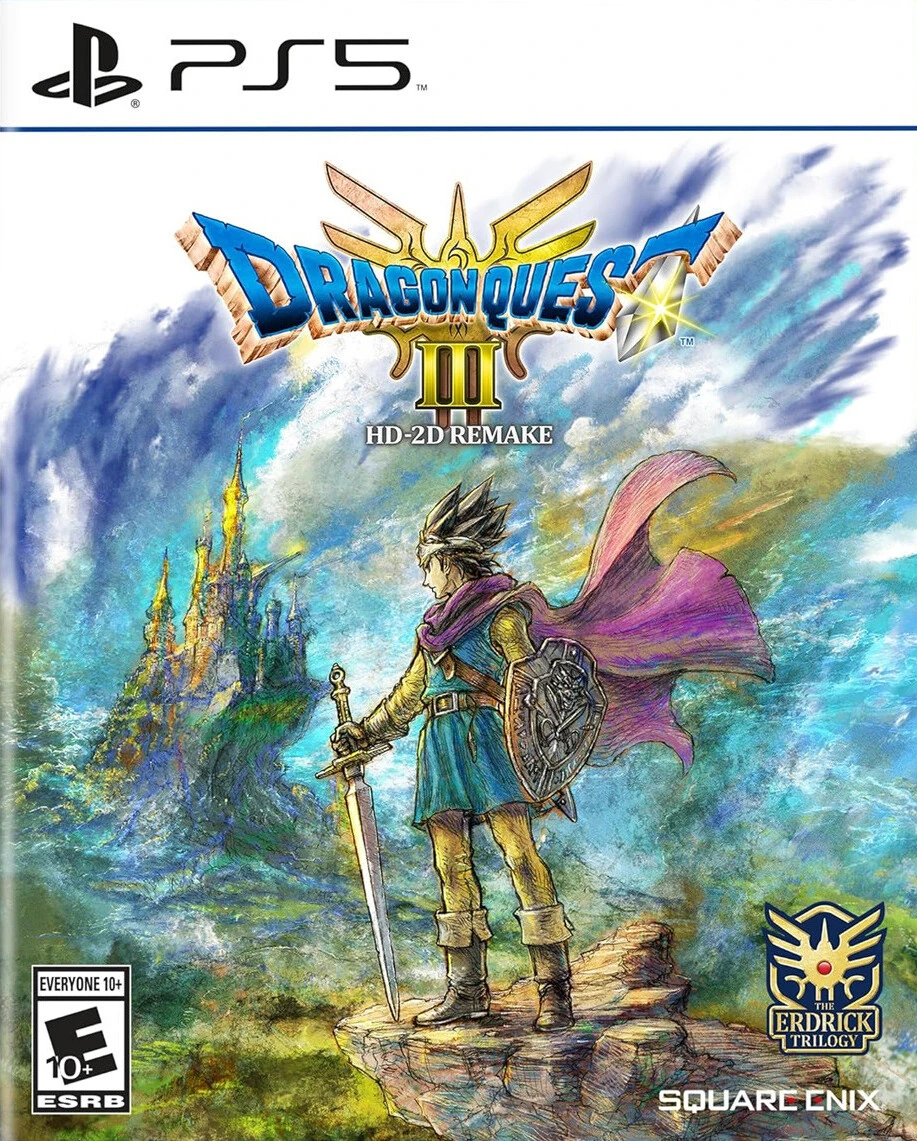 Dragon Quest III HD-2D Remake box art
