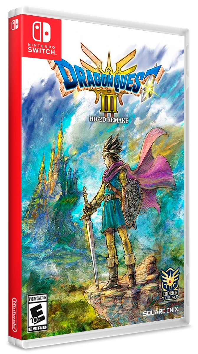 Dragon Quest III HD-2D Remake box art