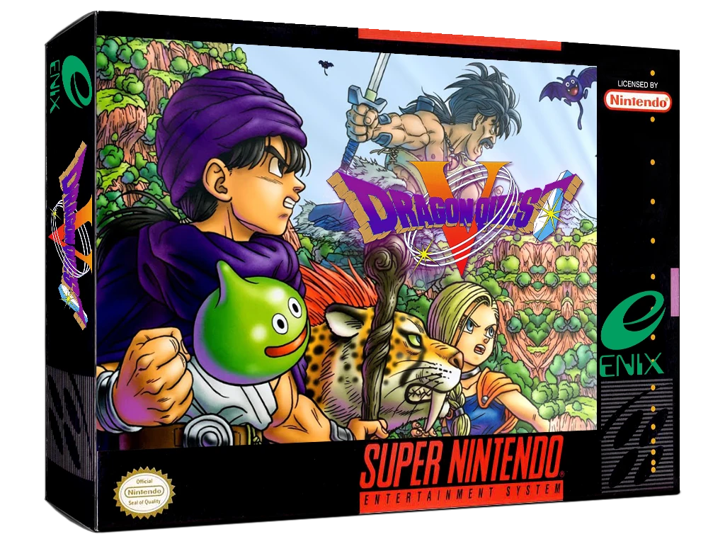 Dragon Quest V: Hand of the Heavenly Bride box art