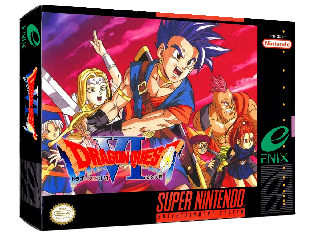 Dragon Quest VI: Realms of Revelation box art