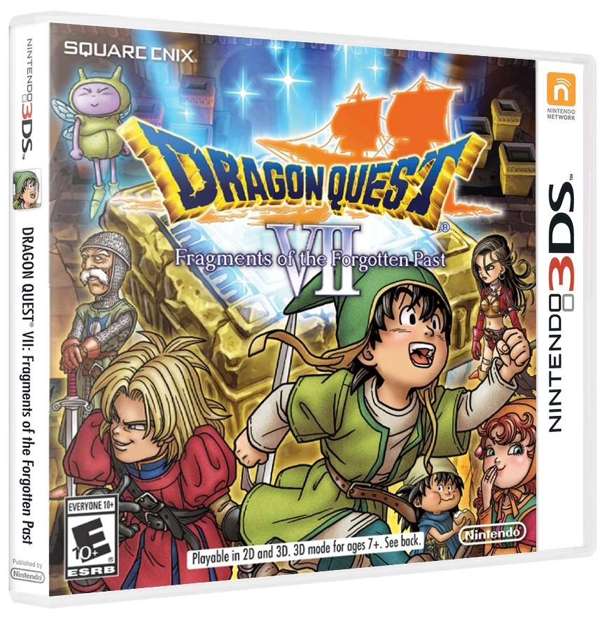 Dragon Quest VII: Fragments of the Forgotten Past box art