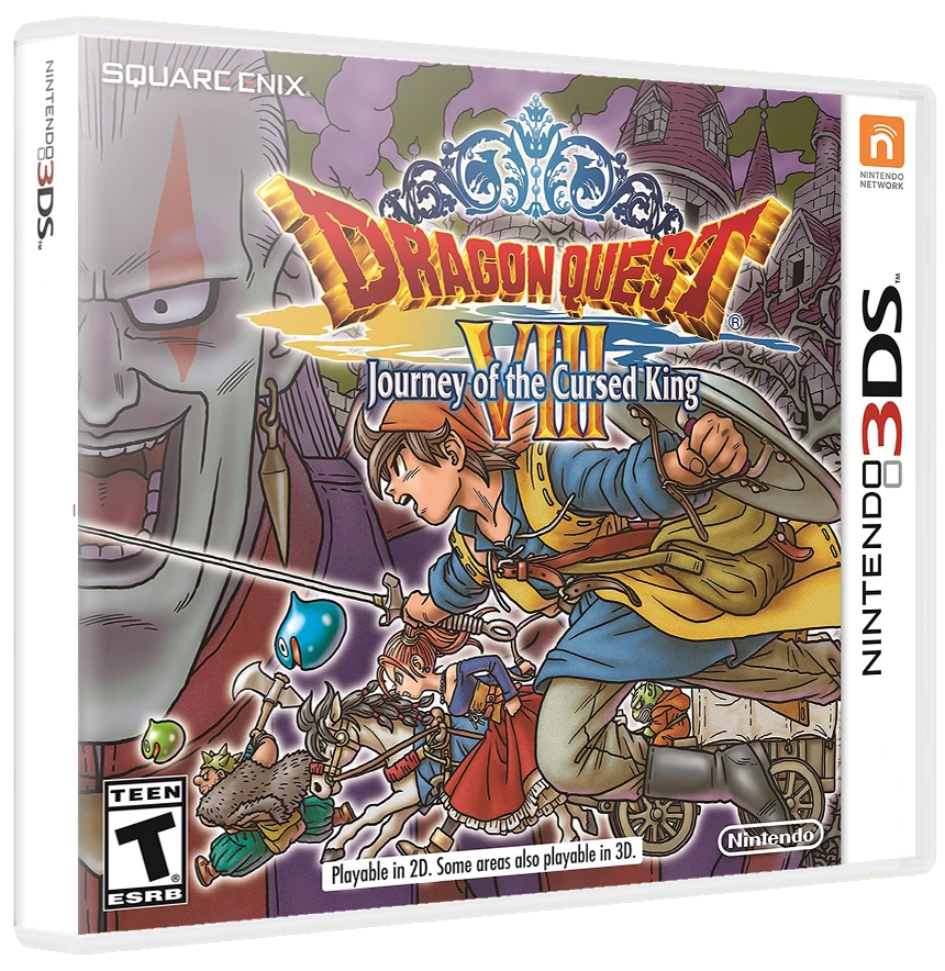 Dragon Quest VIII: Journey of the Cursed King box art