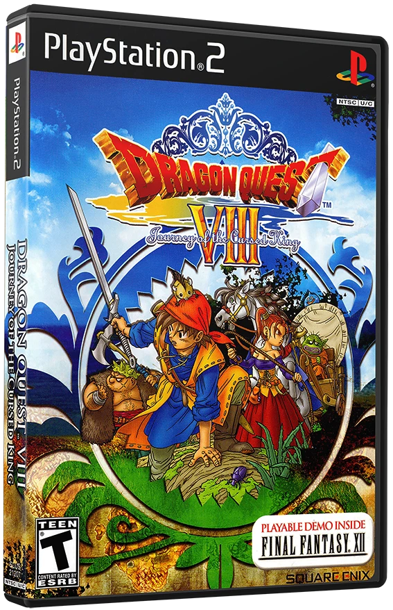 Dragon Quest VIII: Journey of the Cursed King box art