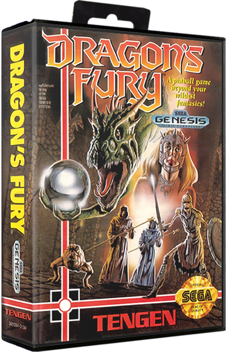 Dragon's Fury box art