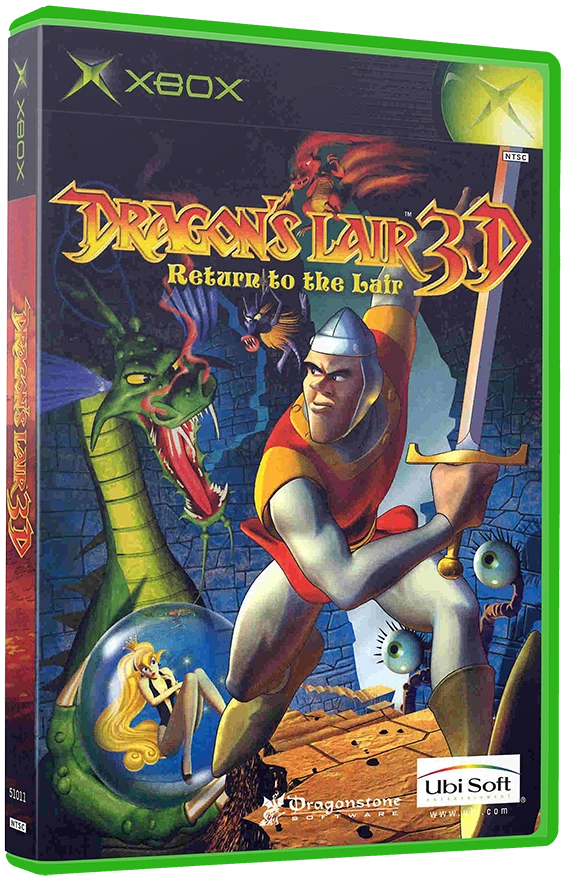 Dragon's Lair 3D: Return to the Lair box art
