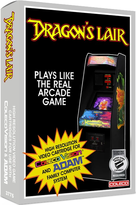 Dragon's Lair box art