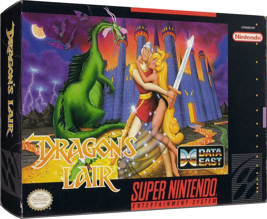 Dragon's Lair box art