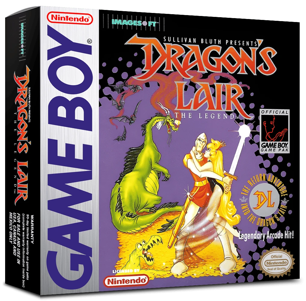 Dragon's Lair: The Legend box art