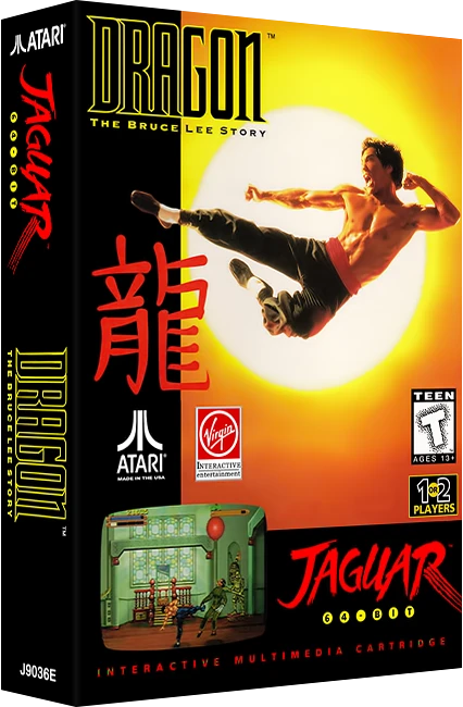 Dragon: The Bruce Lee Story box art