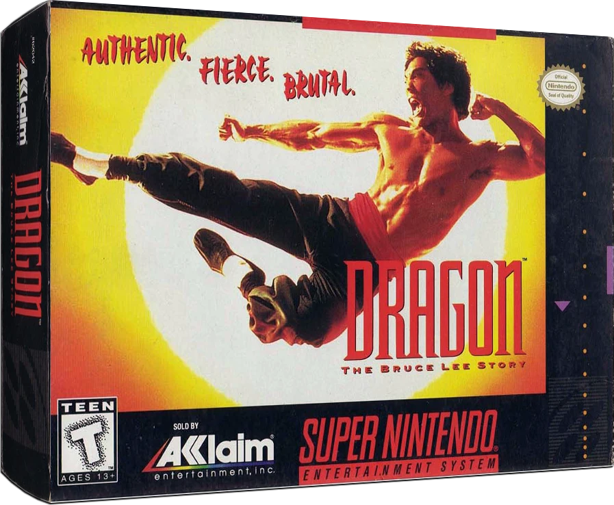 Dragon: The Bruce Lee Story box art