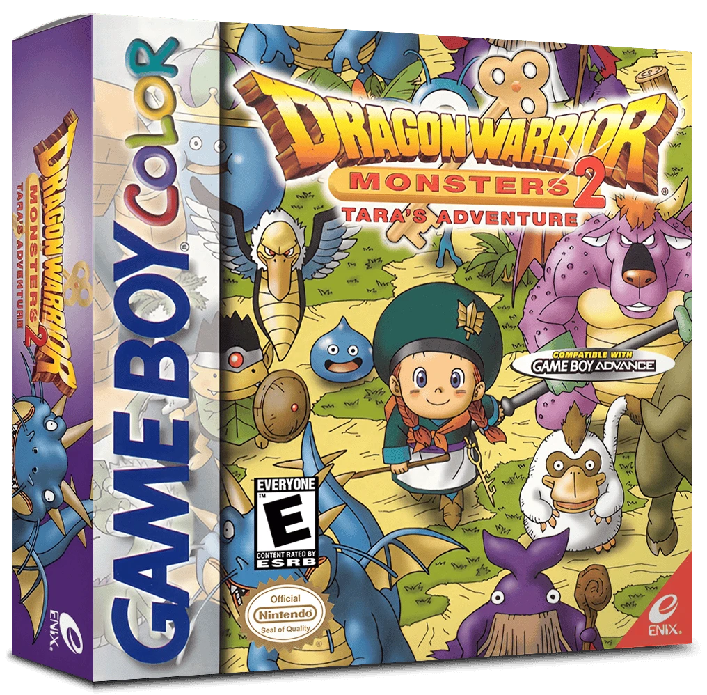 Dragon Warrior Monsters 2 Tara's Adventure box art