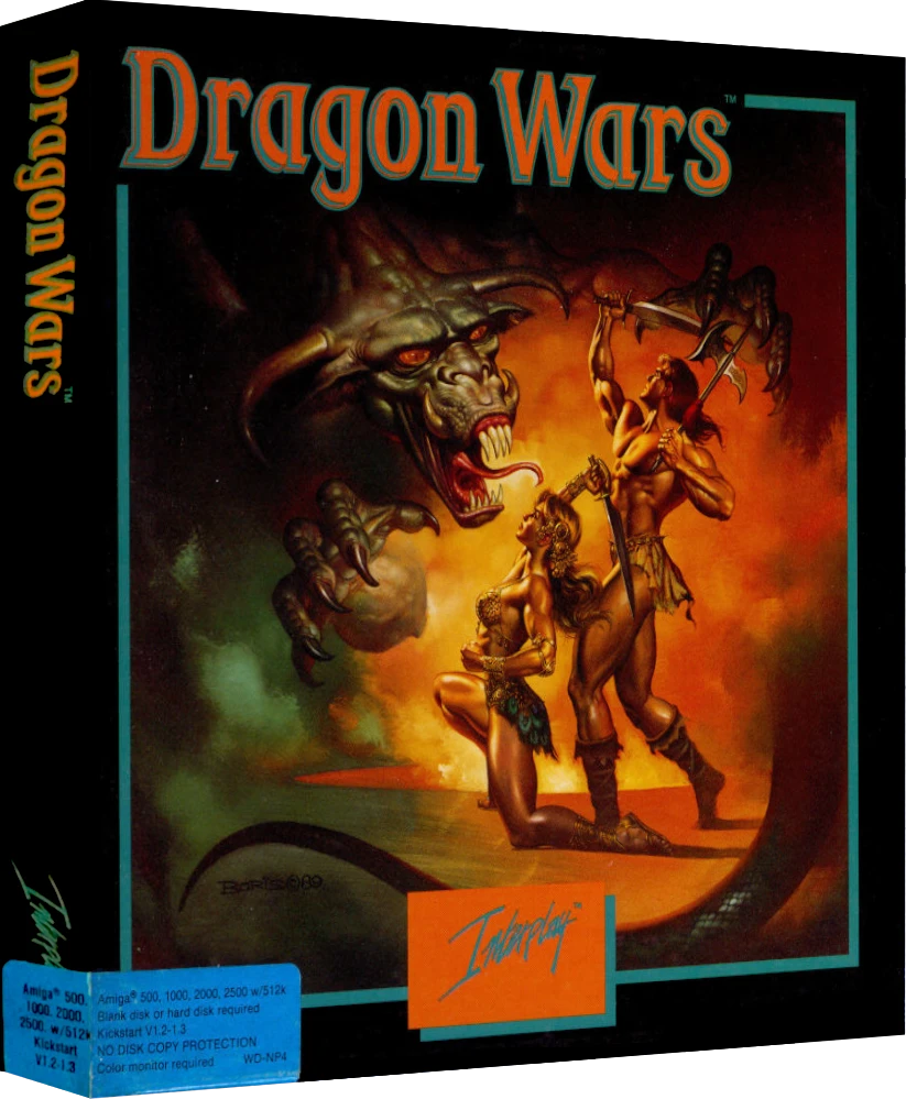 Dragon Wars box art