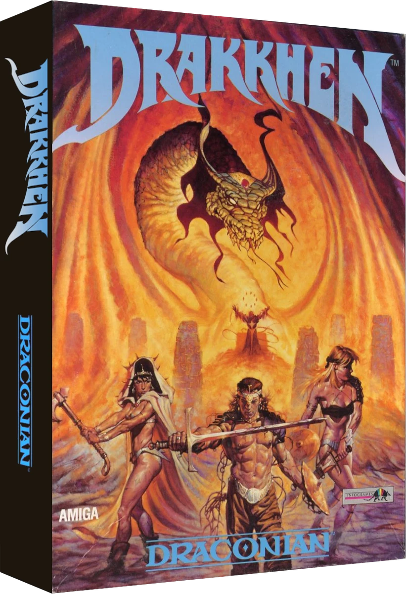 Drakkhen box art