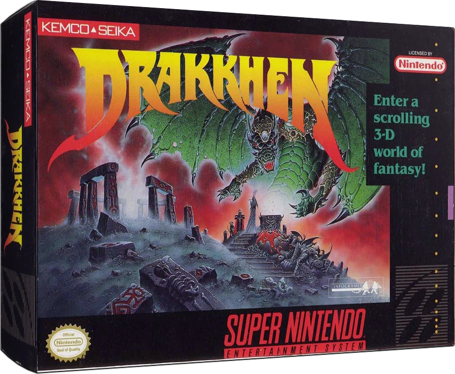 Drakkhen box art