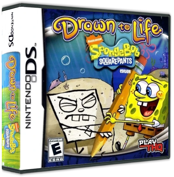 Drawn to Life SpongeBob SquarePants Edition box art