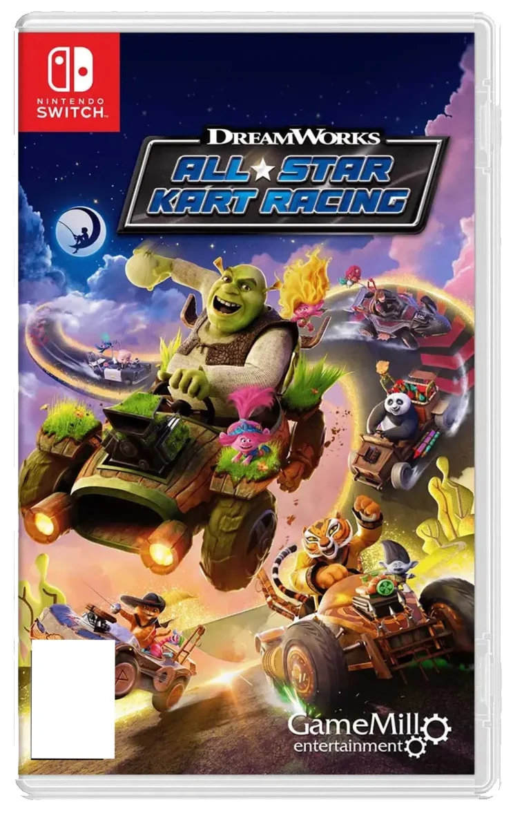 DreamWorks All-Star Kart Racing box art