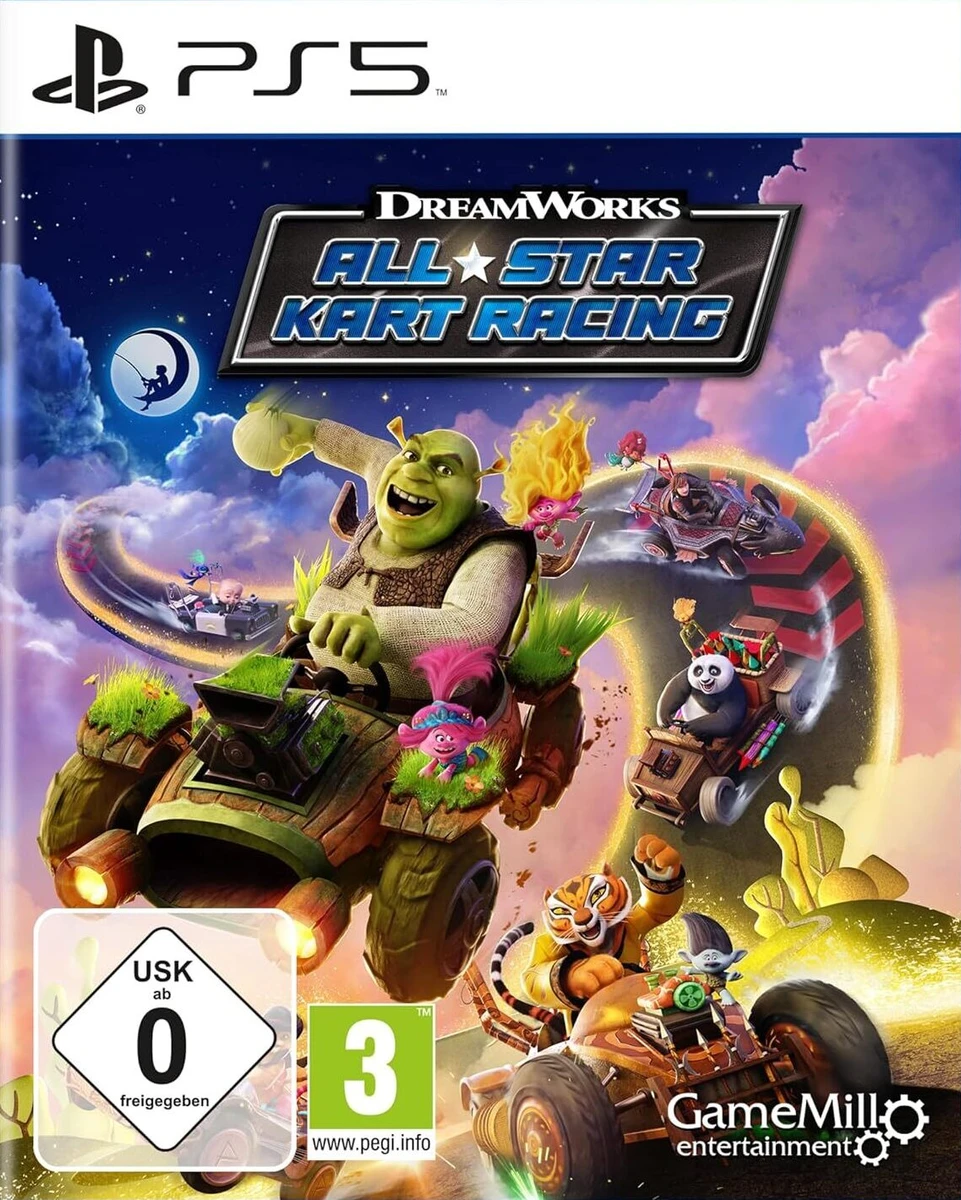 DreamWorks All-Star Kart Racing box art